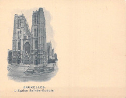 BELGIQUE - L'Eglise Sainte-Gudule - Carte Postale Ancienne - Bauwerke, Gebäude