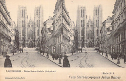 BELGIQUE - L'Eglise Sainte-Gudule - Carte Postale Ancienne - Bauwerke, Gebäude