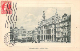 BELGIQUE - Grand Place - Carte Postale Ancienne - Places, Squares