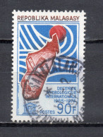 MADAGASCAR   N° 442  OBLITERE   COTE 0.60€   HYDROLOGIE - Madagascar (1960-...)