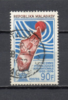 MADAGASCAR   N° 442  OBLITERE   COTE 0.60€   HYDROLOGIE - Madagascar (1960-...)