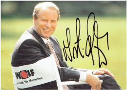 Autogrammkarte BERTI VOGTS - Signiert - Autógrafos