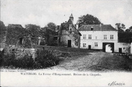 WATERLOO - La Ferme D'Hougoumont - Ruines De La Chapelle - Oblitération De 1903 - Waterloo