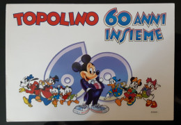 TOPOLINO 60 Years Togheter Comic  Carte Postale - Bandes Dessinées