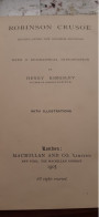 Robinson Crusoe With A Biographical Introduction De Henry Kingsley DANIEL DE FOE Macmillan 1905 - Andere & Zonder Classificatie