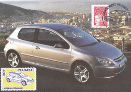 CPM - Sochaux - Lancement De La Peugeot 307 - Année 2001 Poste Peugeot - Sochaux