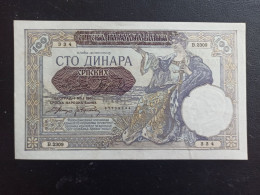 Serbie Billet  100 Dinara 1941neuf  Tbe+ - Serbia