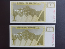 Slovenie Billet  1 Tollar 1990  Neuf Tbb+ - Slovénie