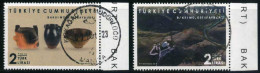 Türkiye 2019 Mi 4473-4474 Artifacts From Baksi Museum, Archaeology, Glass And Earthenware, Museums - Used Stamps