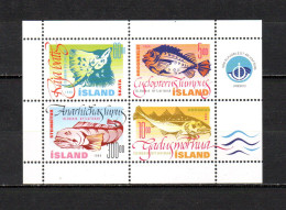 Islandia   1998   .-   Y&T  Nº   21   Block    **    ( A ) - Hojas Y Bloques