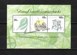 Islandia   1998   .-   Y&T  Nº   22   Block    **    ( A ) - Hojas Y Bloques