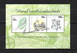 Islandia   1998   .-   Y&T  Nº   22   Block    **    ( B ) - Hojas Y Bloques