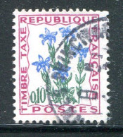 FRANCE- Taxe Y&T N°96- Oblitéré - 1960-.... Oblitérés