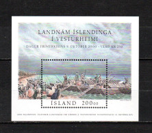 Islandia   2000   .-   Y&T  Nº   27   Block    ** - Blocks & Sheetlets