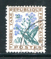 FRANCE- Taxe Y&T N°99- Oblitéré - 1960-.... Used