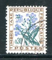 FRANCE- Taxe Y&T N°99- Oblitéré - 1960-.... Oblitérés