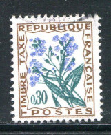 FRANCE- Taxe Y&T N°99- Oblitéré - 1960-.... Oblitérés