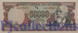 ECUADOR 50000 SUCRES 1999 PICK 130d UNC - Equateur