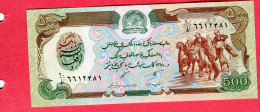 500 Afganis Neuf 3 Euros - Afghanistan