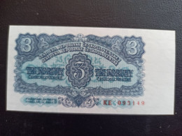 Tchecoslovaquie  Billet  3 Koruna 1953 Neuf TBE+ - Checoslovaquia