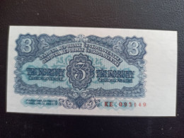 Tchecoslovaquie  Billet  3 Koruna 1953 Neuf TBE+ - Czechoslovakia