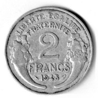 FRANCE / REPUBLIQUE FRANCAISE / 2 FRANCS MORLON / 1948  / ALU - 2 Francs