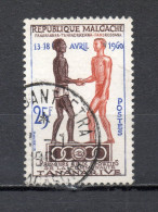 MADAGASCAR   N° 354  OBLITERE   COTE 0.50€   JEUX SPORTIFS - Madagascar (1960-...)