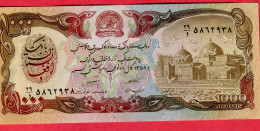 1000 Afganis Neuf 3 Euros - Afghanistán