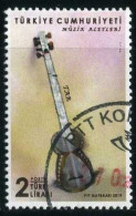 Türkiye 2019 Mi 4482 Musical Instruments | Music - Used Stamps