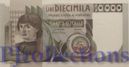 ITALIA - ITALY 10000 LIRE 1980 PICK 106b UNC - 10000 Liras