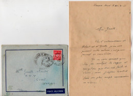 TB 4235 - Lettre En Franchise Militaire - BECHETOILLE Du 45 Rgt De Transmissions à MAISON - CARRE ( Algérie ) Pour CREST - Militaria