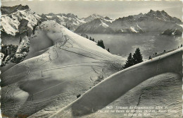 Suisse - Swiss - Schweiz - Vaud - Sommet Du Chamossaire - Vue Sur Les Dents De Morcles - état - Morcles