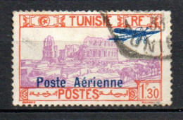 Col33 Colonie Tunisie PA N° 7 Oblitéré Cote : 2,00€ - Posta Aerea