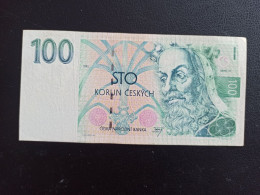 Tchequie  Billet  100 Korun 1993 Tbe - Tsjechië