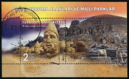 Türkiye 2019 Mi 4539 [Block 192] Mount Nemrut National Park, Archaeology, Statue - Used Stamps