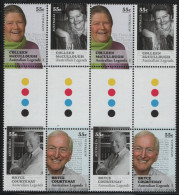 Australia 2010 MNH Sc 3207a 55c Colleen McCullough, Bryce Courtenay Gutter - Mint Stamps
