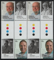 Australia 2010 MNH Sc 3211a 55c Thomas Keneally, Tim Winton Gutter - Mint Stamps