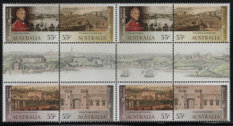 Australia 2010 MNH Sc 3221a 55c Governor Lachlan Macquarie Gutter - Mint Stamps