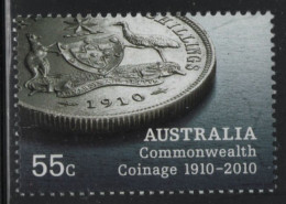 Australia 2010 MNH Sc 3222 55c Reverse Of 1910 2sh Coin - Mint Stamps