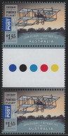 Australia 2010 MNH Sc 3228 $1.45 Bi-plane John Duigan 7 October 1910 Gutter - Mint Stamps