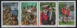 Australia 2010 MNH Sc 3247b 55c Soldiers, Veterans Kokoda Campaign 65th Strip - Mint Stamps