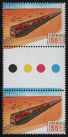 Australia 2010 MNH Sc 3254 55c The Ghan Railway Journey Gutter - Mint Stamps