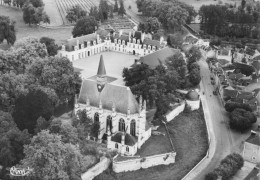 CPSM - 37- CHAMPIGNY-sur-VEUDE Vue Aérienne - La Chapelle Et Le Château *Cliché Rancurel  Ann.60 * 2 Scans - Champigny-sur-Veude