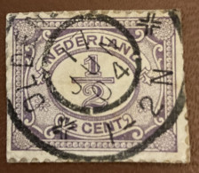 Netherlands 1899 New Daily Stamps ½ C - Used - Gebruikt