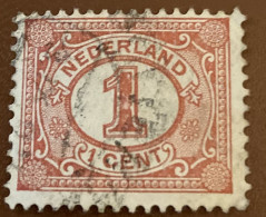 Netherlands 1899 New Daily Stamps 1 C - Used - Gebruikt