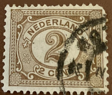 Netherlands 1899 New Daily Stamps 2 C - Used - Gebruikt