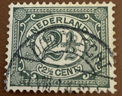 Netherlands 1899 New Daily Stamps 2½ C - Used - Gebruikt