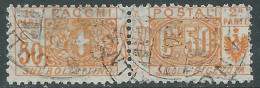 1914-22 REGNO PACCHI POSTALI USATO 50 CENT - P31-9 - Paketmarken