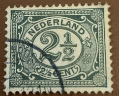 Netherlands 1899 New Daily Stamps 2½ C - Used - Gebruikt