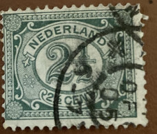 Netherlands 1899 New Daily Stamps 2½ C - Used - Gebruikt